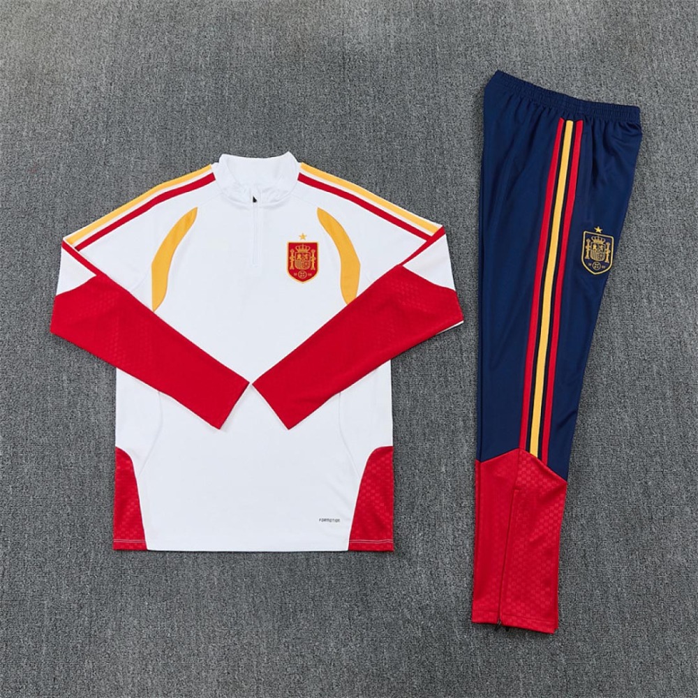 2026 FIFA World Cup Spain Half zip training suit set