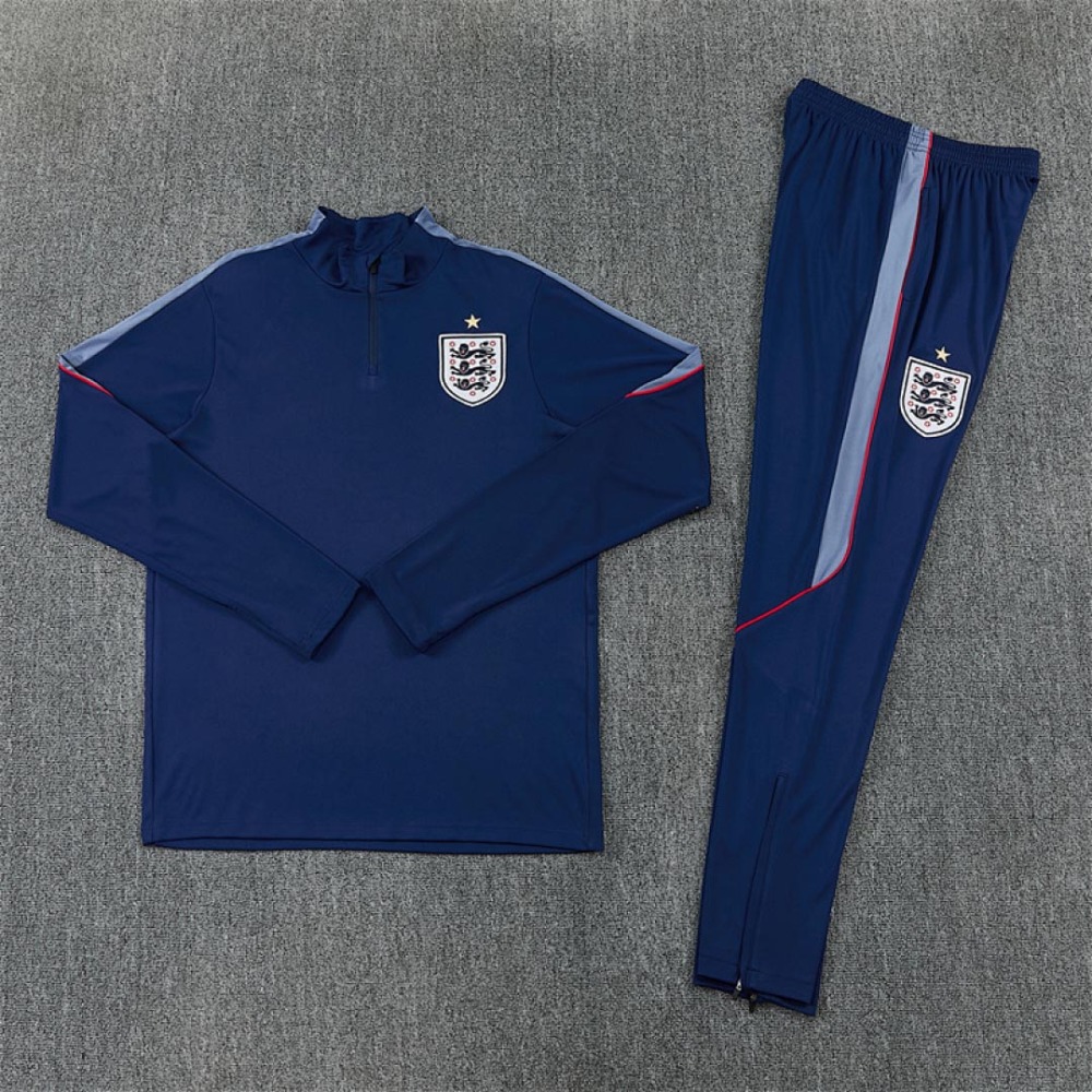 2026 FIFA World Cup England Half zip training suit set