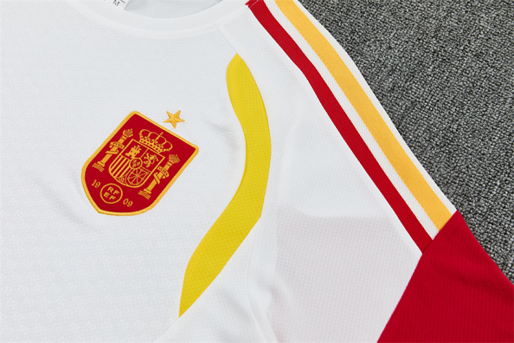 2026 FIFA World Cup Spain Training clothes suit Short sleeve Fan version