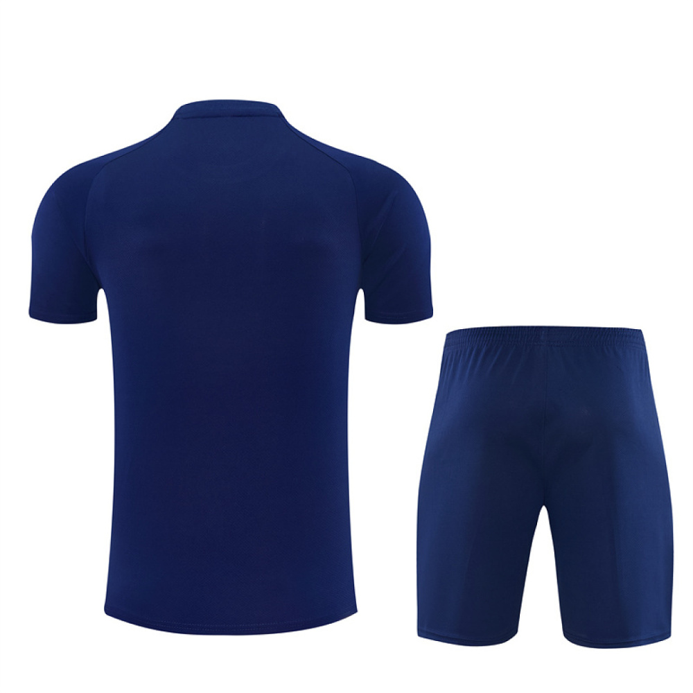 2627 F.C. Internazionale Milano Training clothes suit Short sleeve Fan version