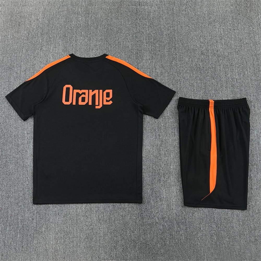 2026 FIFA World Cup Netherlands Training clothes suit Short sleeve Fan version