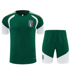 2026 Italy Training clothes suit Short sleeve Fan version