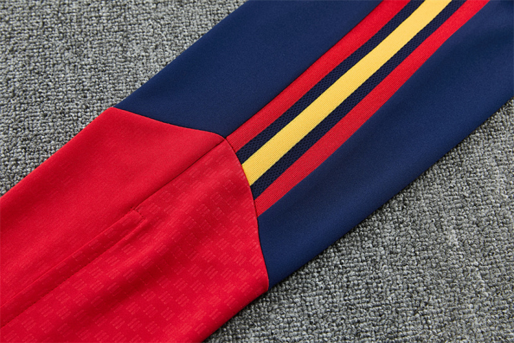 2026 FIFA World Cup Spain Half zip training suit set