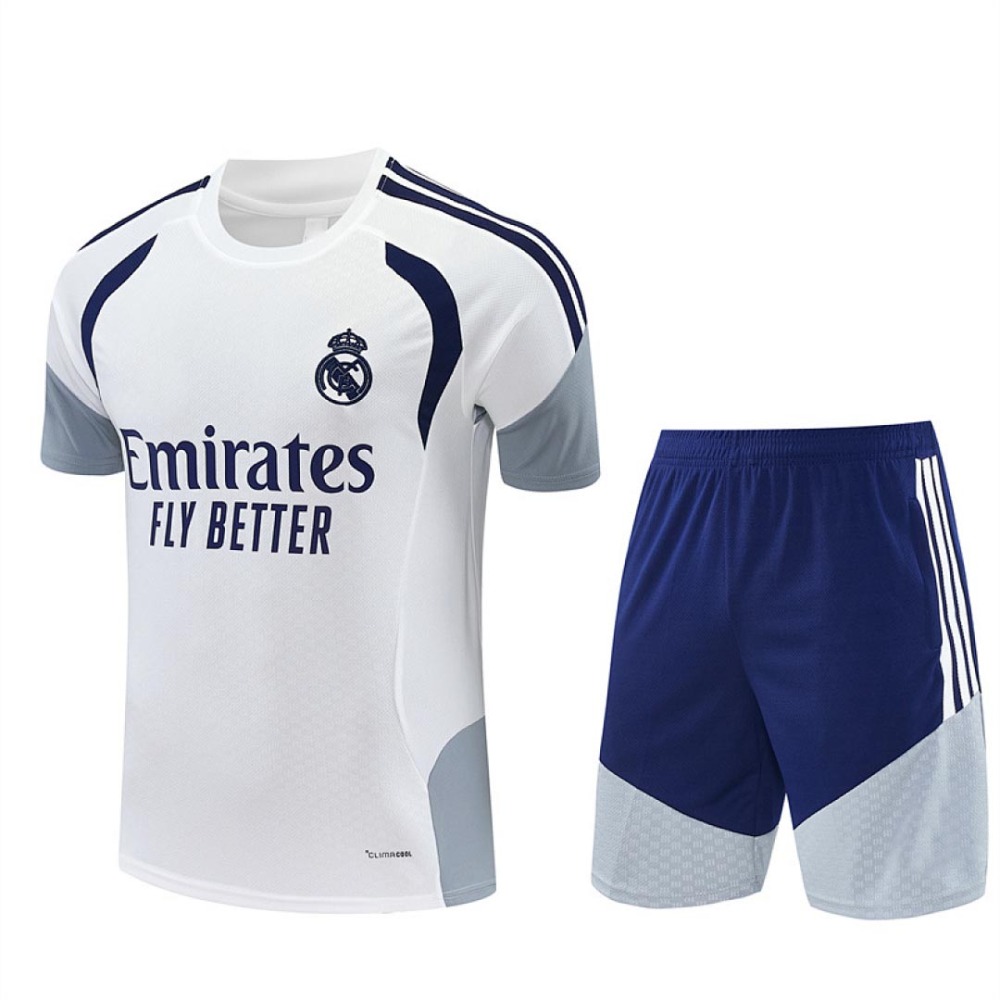 2627 Real Madrid CF Training clothes suit Short sleeve Fan version