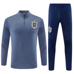2026 FIFA World Cup England Half zip training suit set