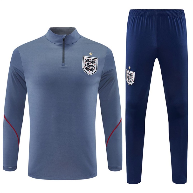 2026 FIFA World Cup England Half zip training suit set