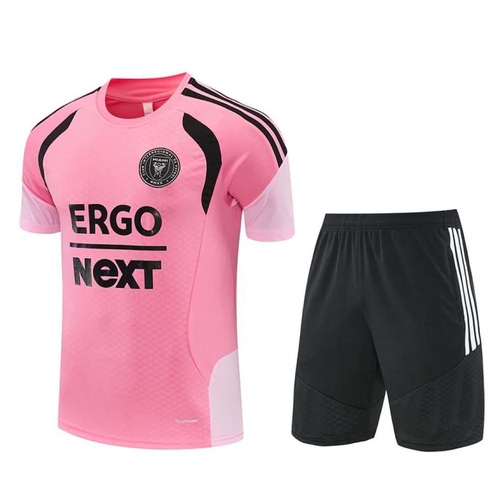 2627 Inter Miami CF Training clothes suit Short sleeve Fan version