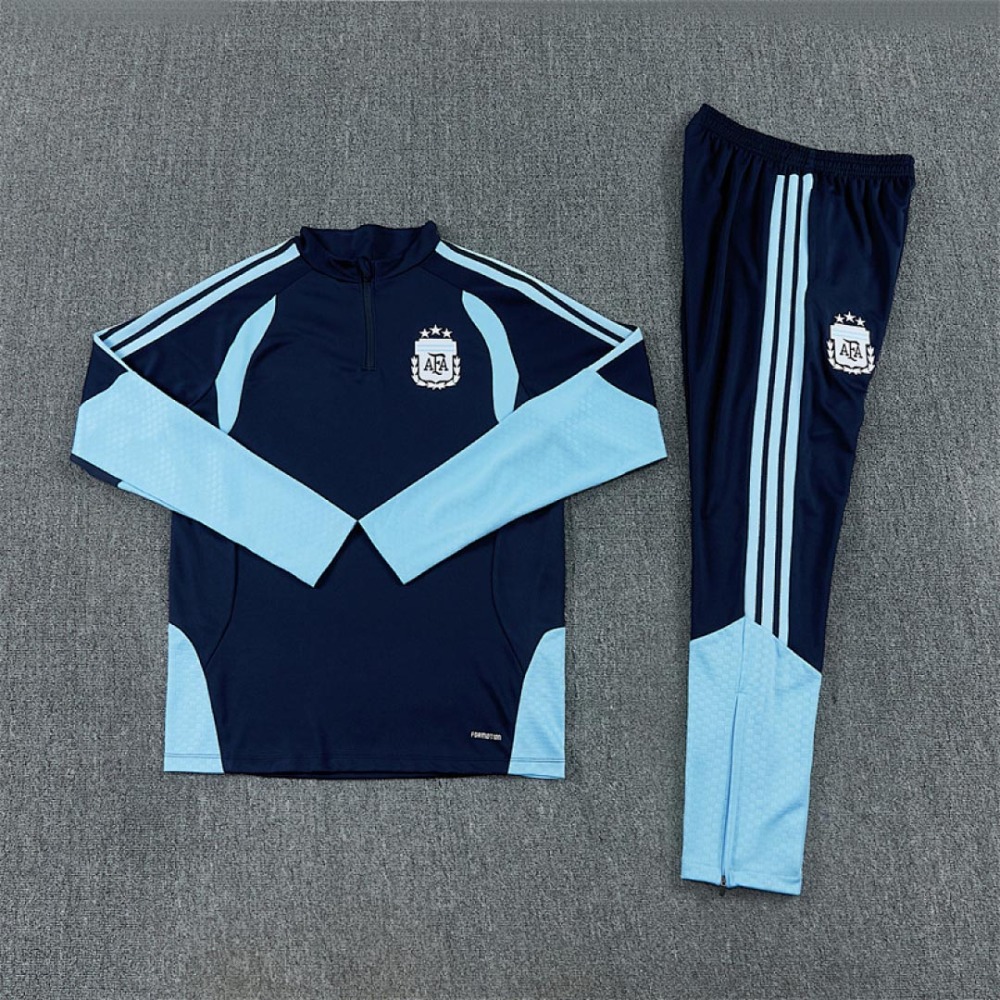 2026 FIFA World Cup Argentina Half zip training suit set