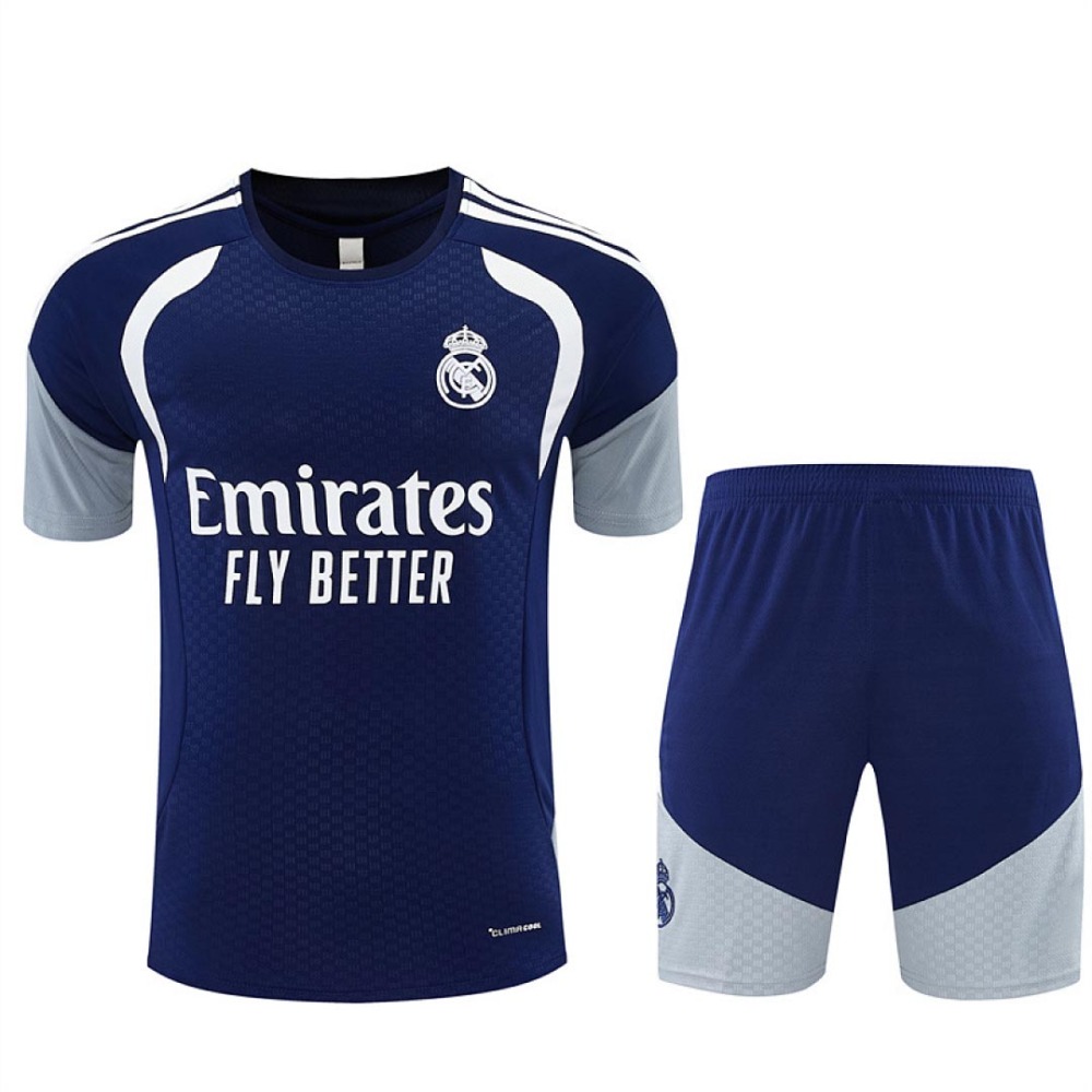 2627 Real Madrid CF Training clothes suit Short sleeve Fan version
