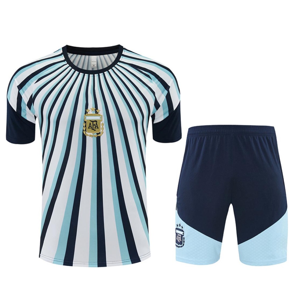 2026 FIFA World Cup Argentina Training clothes suit Short sleeve Fan version