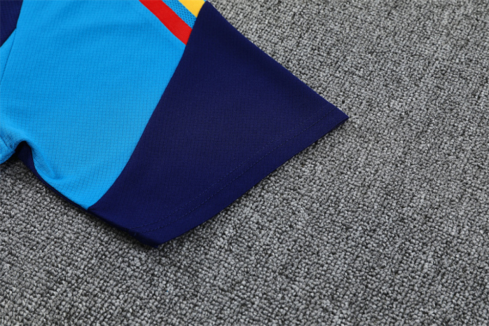 2026 FIFA World Cup Spain Training clothes suit Short sleeve Fan version