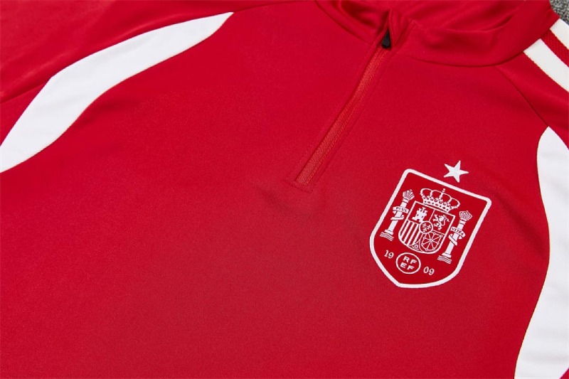 2026 FIFA World Cup Spain Half zip training suit set