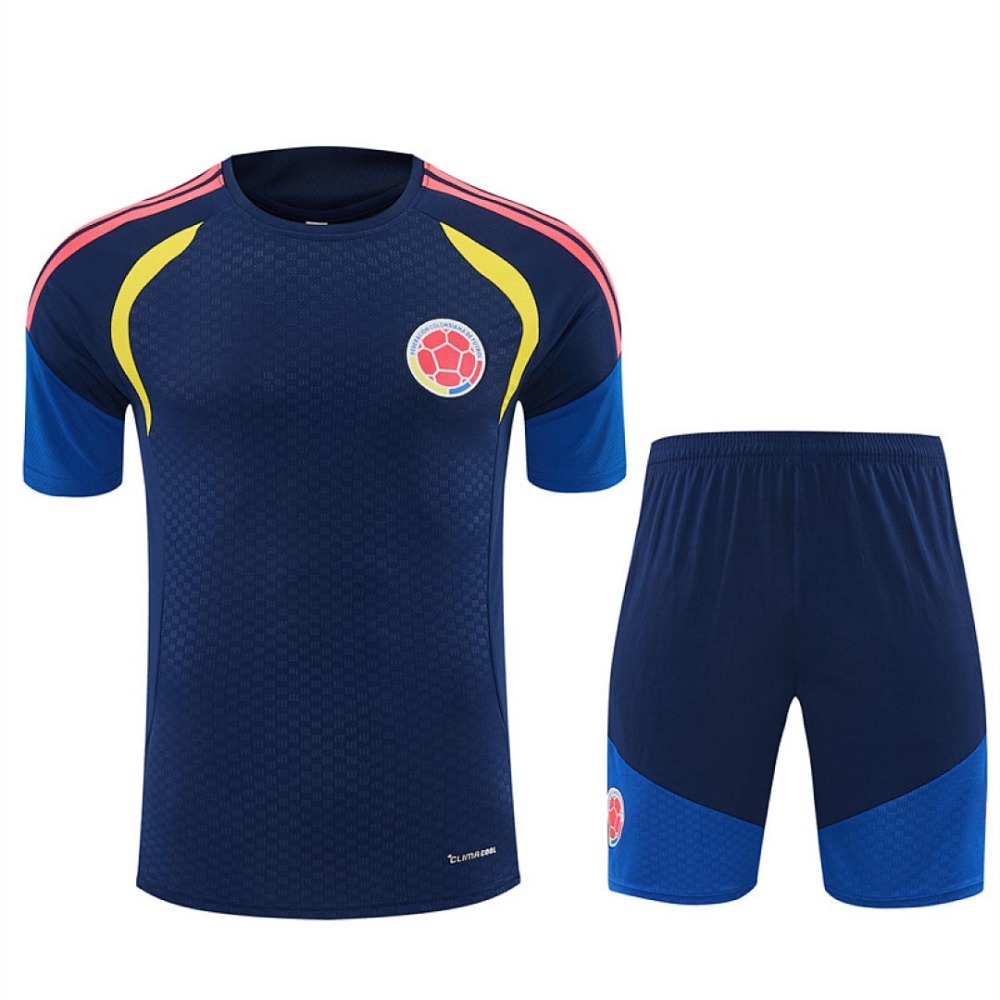 2026 FIFA World Cup Colombia Training clothes suit Short sleeve Fan version
