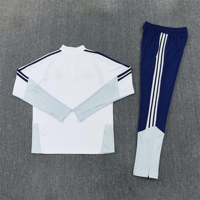2627 Real Madrid CF Half zip training suit set