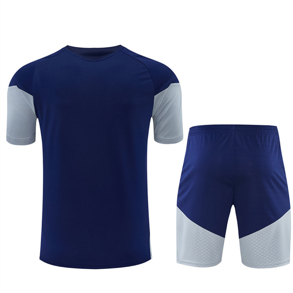 2627 Real Madrid CF Training clothes suit Short sleeve Fan version