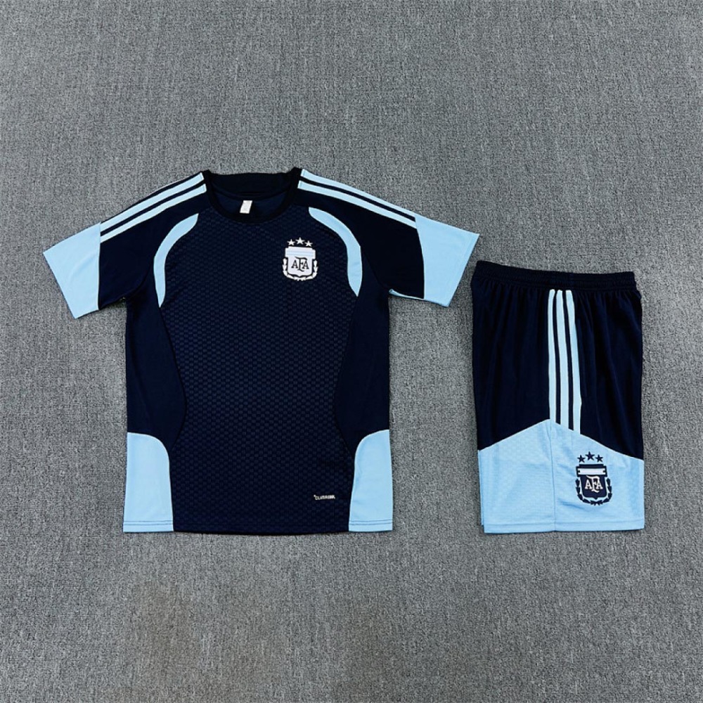 2026 FIFA World Cup Argentina Training clothes suit Short sleeve Fan version