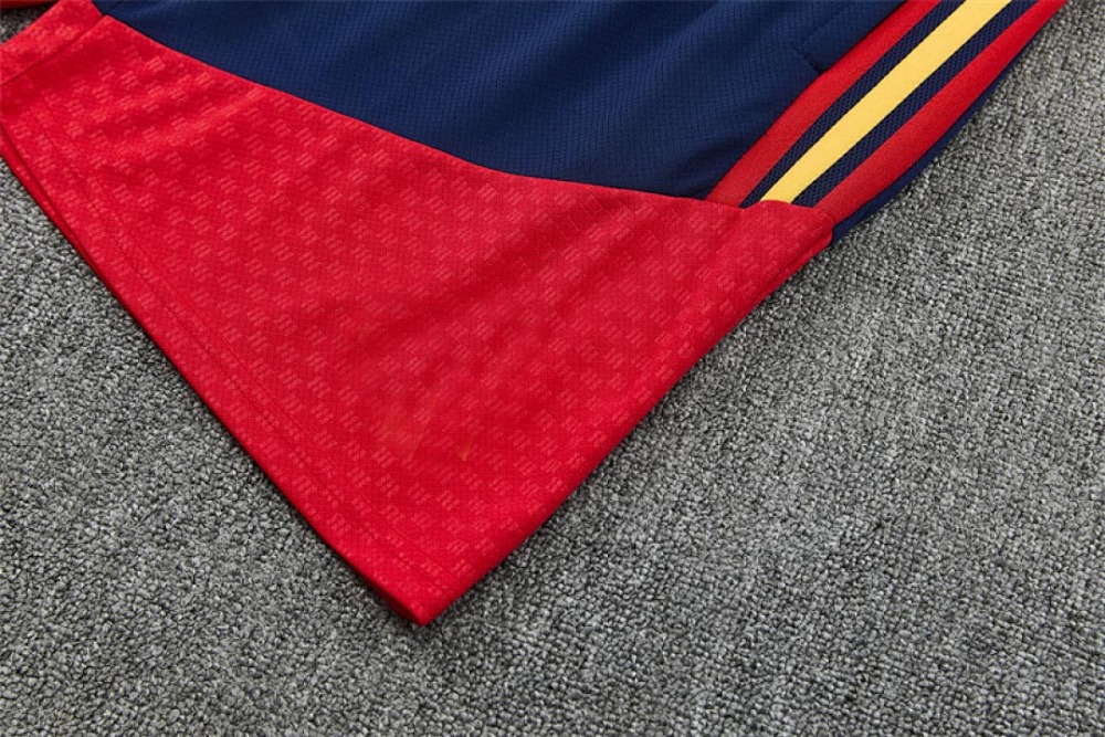 2026 FIFA World Cup Spain Training clothes suit Short sleeve Fan version