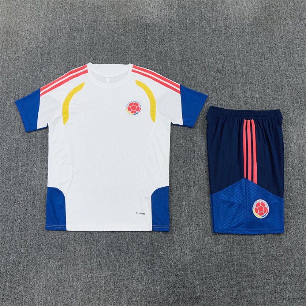 2026 FIFA World Cup Colombia Training clothes suit Short sleeve Fan version