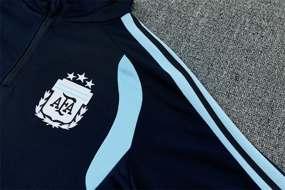 2026 FIFA World Cup Argentina Half zip training suit set