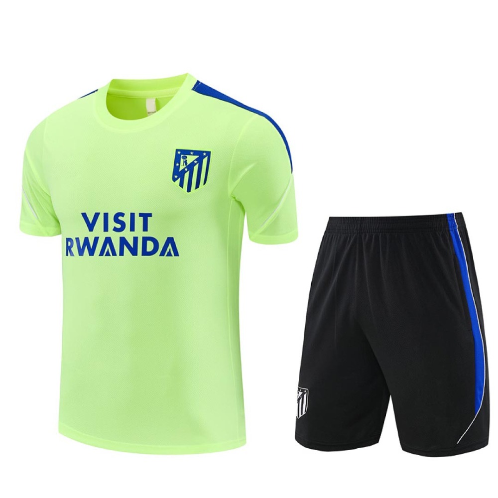 2627 Club Atlético de Madrid Training clothes suit Short sleeve Fan version
