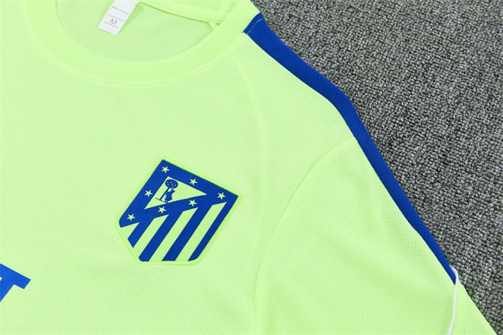 2627 Club Atlético de Madrid Training clothes suit Short sleeve Fan version