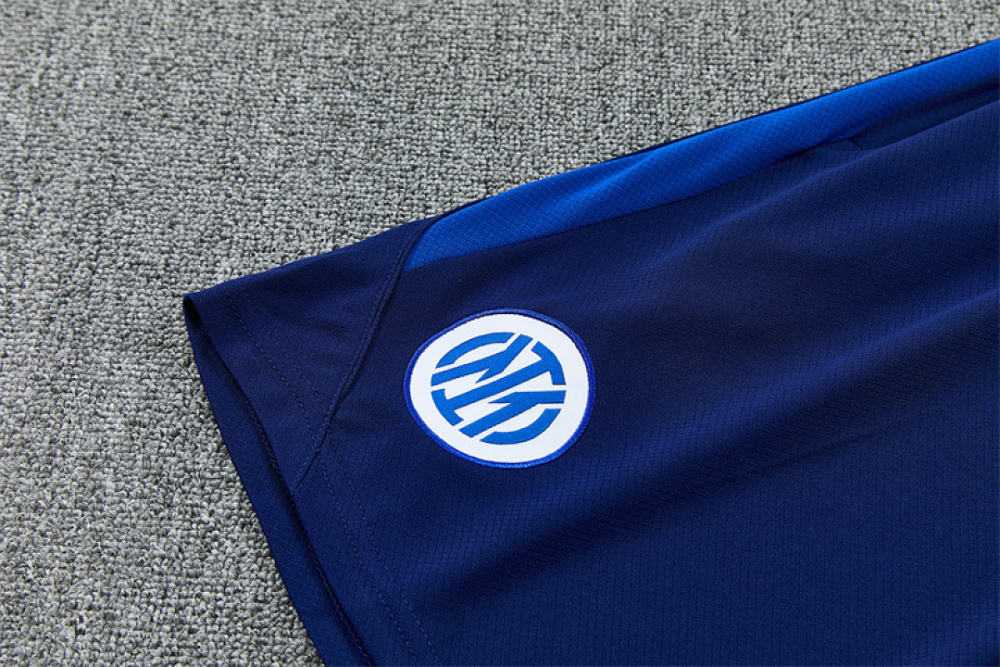 2627 F.C. Internazionale Milano Training clothes suit Short sleeve Fan version