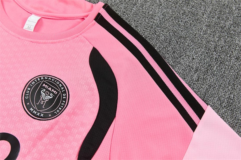 2627 Inter Miami CF Training clothes suit Short sleeve Fan version