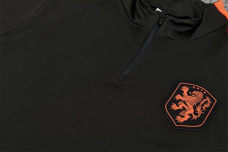 2026 FIFA World Cup Netherlands Half zip training suit set
