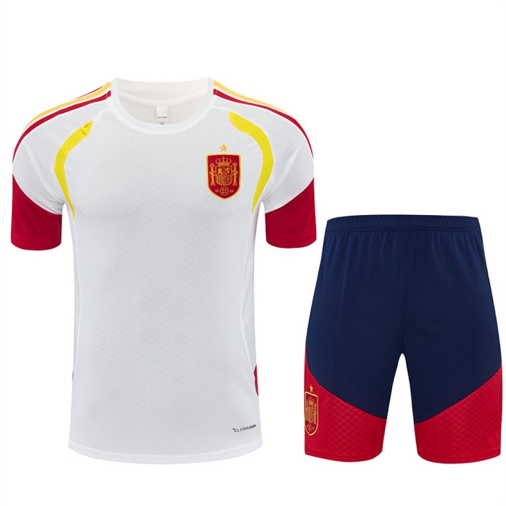 2026 FIFA World Cup Spain Training clothes suit Short sleeve Fan version