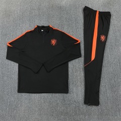 2026 FIFA World Cup Netherlands Half zip training suit set
