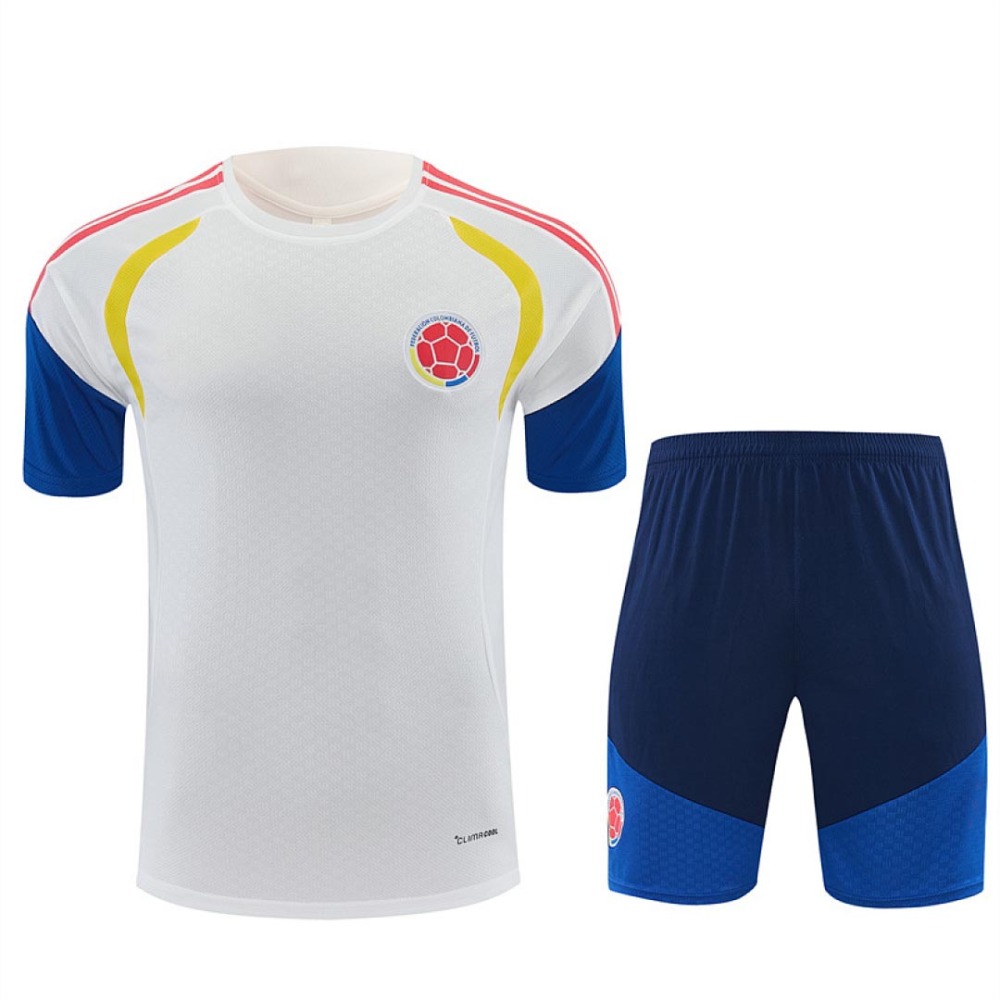 2026 FIFA World Cup Colombia Training clothes suit Short sleeve Fan version
