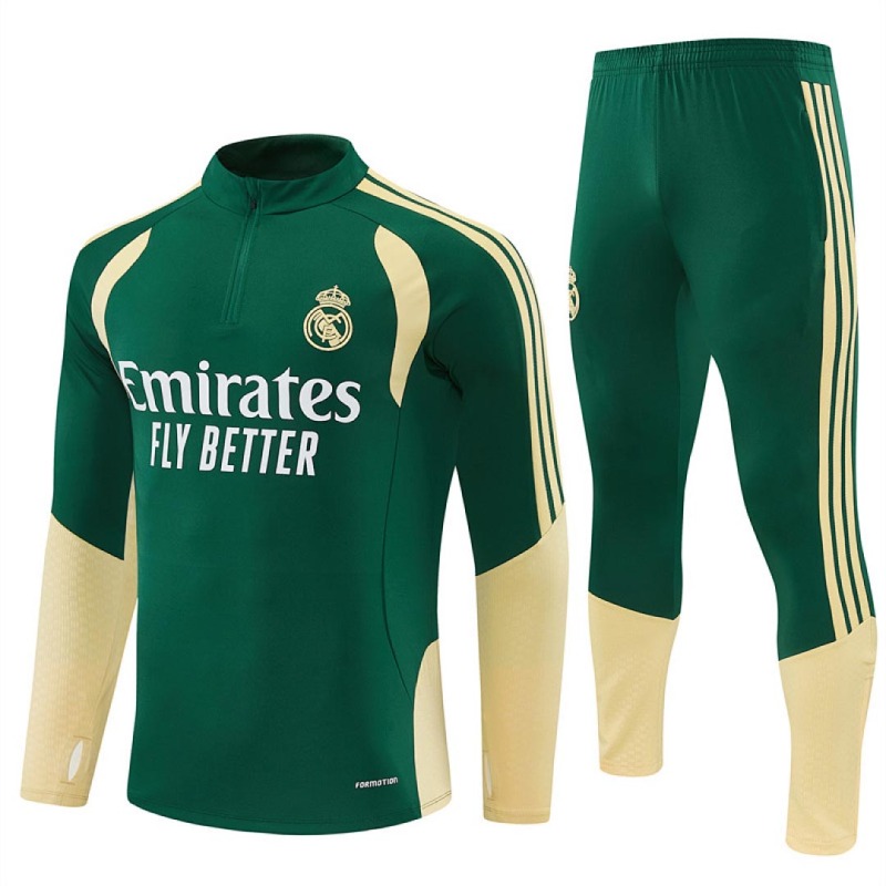 2627 Real Madrid CF Half zip training suit set