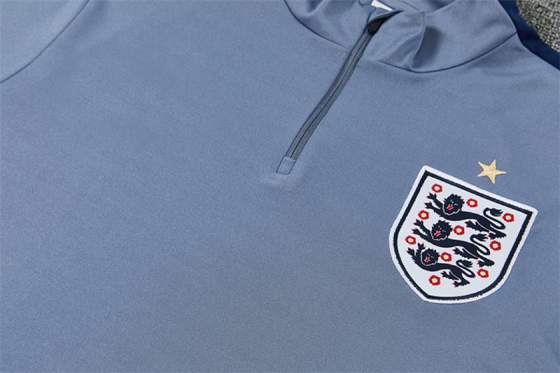 2026 FIFA World Cup England Half zip training suit set