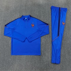 2026 FIFA World Cup France Half zip training suit set