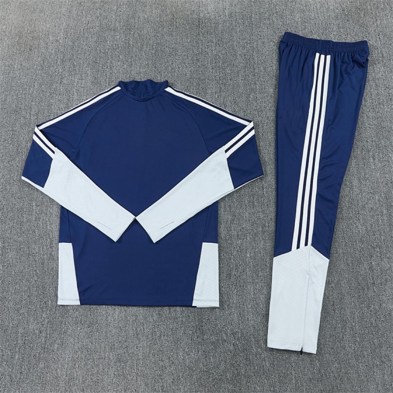 2627 Real Madrid CF Half zip training suit set