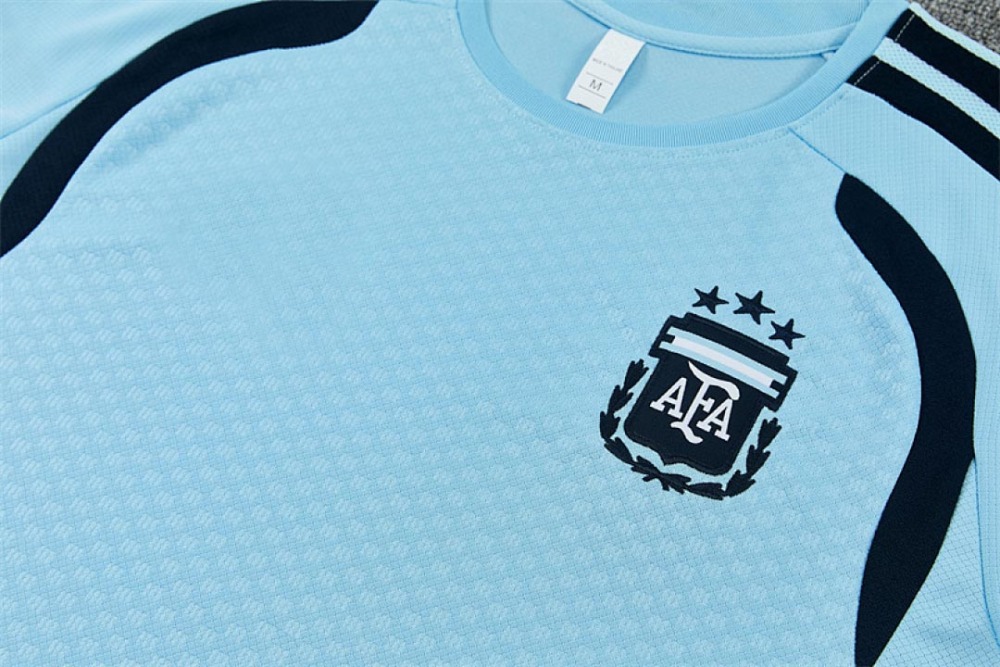 2026 FIFA World Cup Argentina Training clothes suit Short sleeve Fan version