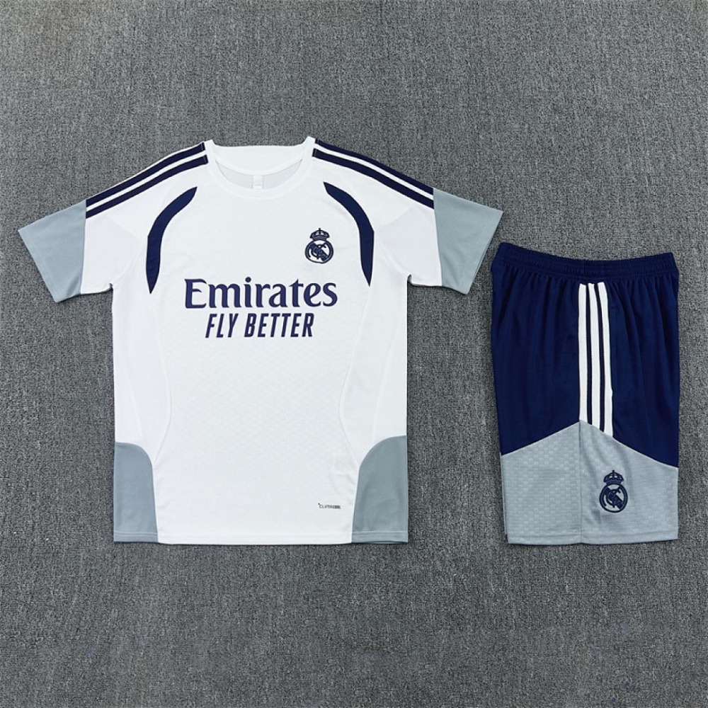2627 Real Madrid CF Training clothes suit Short sleeve Fan version