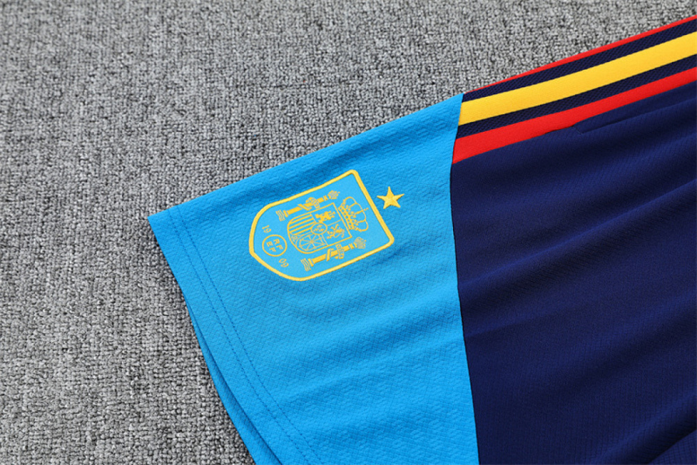 2026 FIFA World Cup Spain Training clothes suit Short sleeve Fan version
