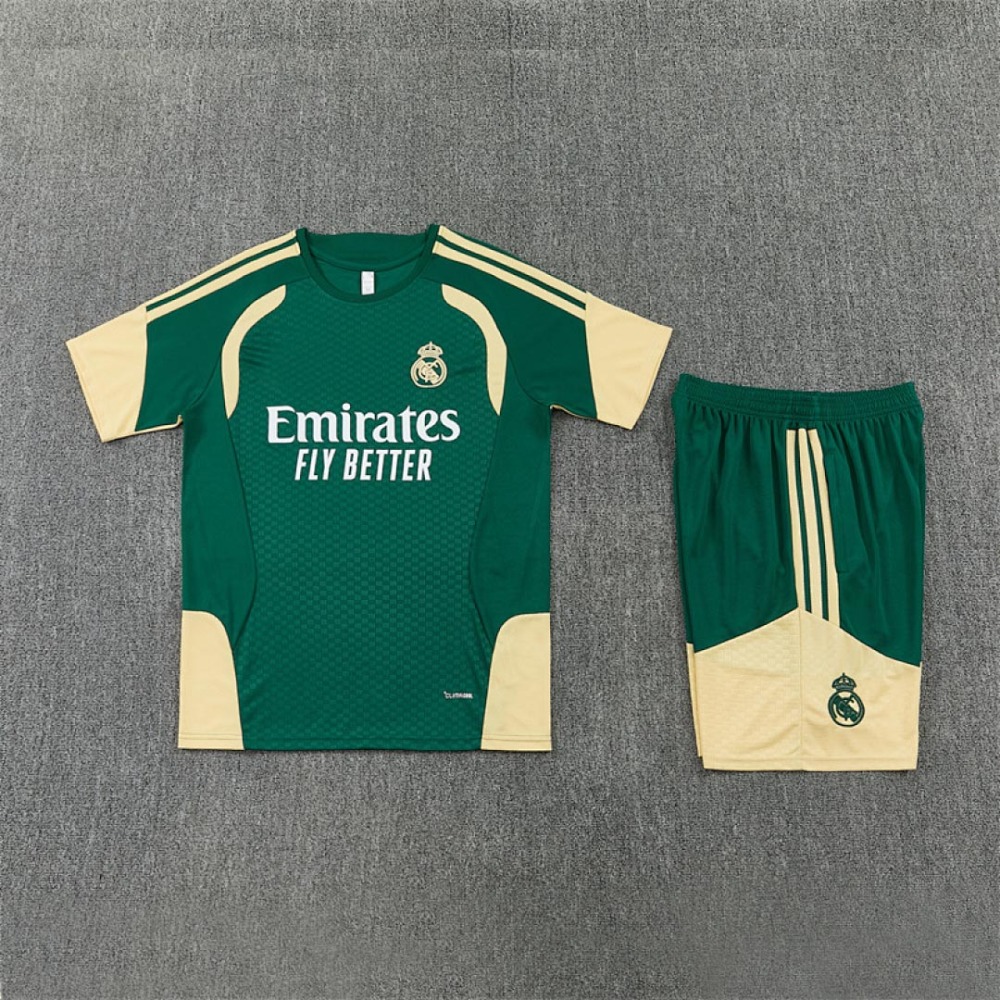 2627 Real Madrid CF Training clothes suit Short sleeve Fan version