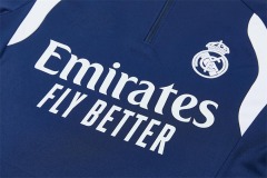 2627 Real Madrid CF Half zip training suit set