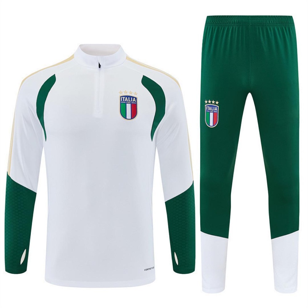 2026 Italy Half zip training suit set
