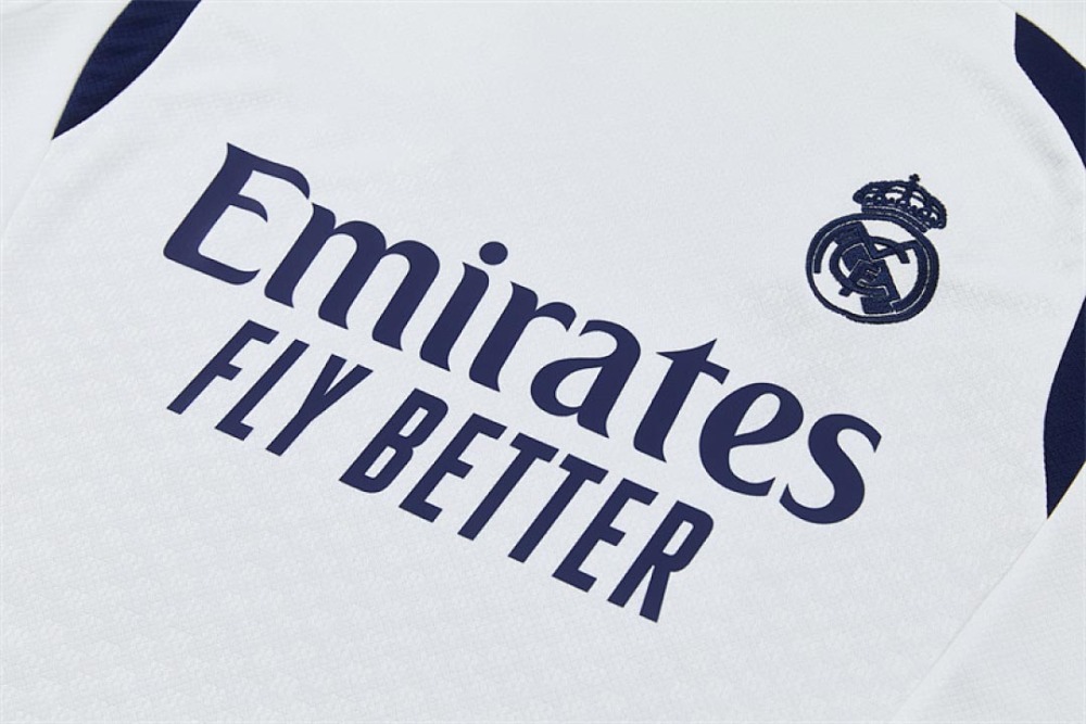 2627 Real Madrid CF Training clothes suit Short sleeve Fan version