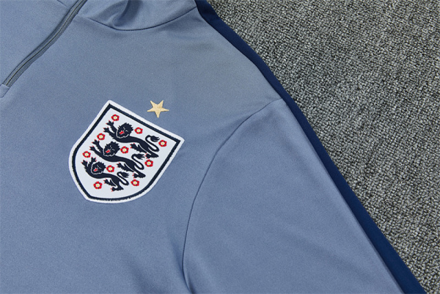 2026 FIFA World Cup England Half zip training suit set