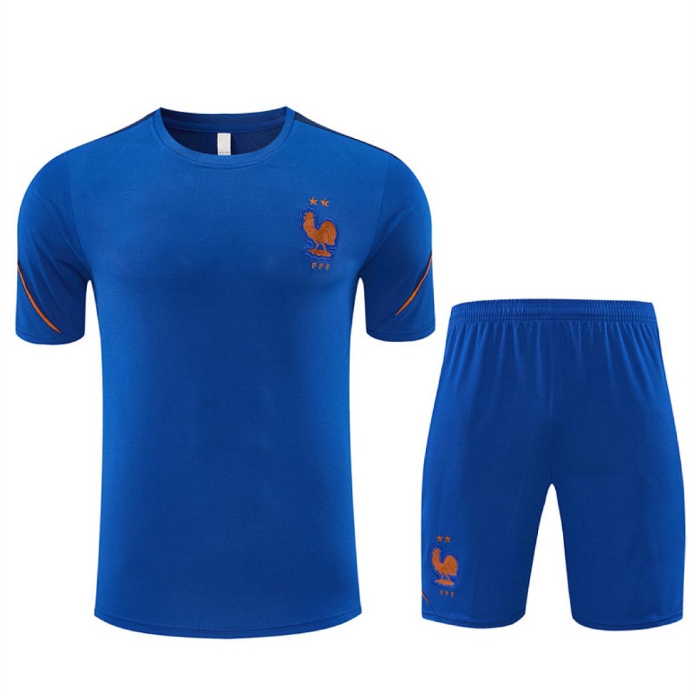 2026 FIFA World Cup France Training clothes suit Short sleeve Fan version