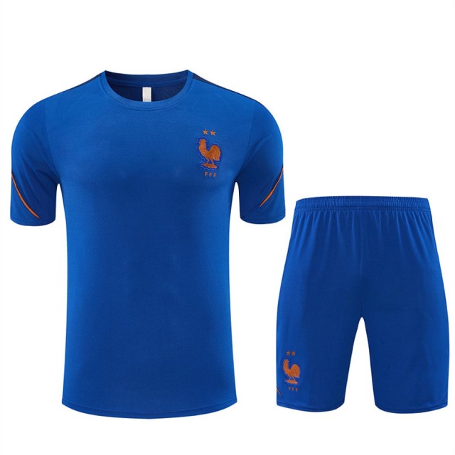 2026 FIFA World Cup France Training clothes suit Short sleeve Fan version