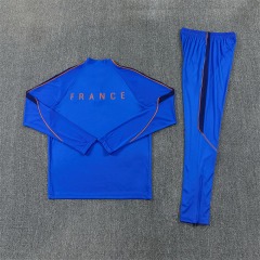 2026 FIFA World Cup France Half zip training suit set