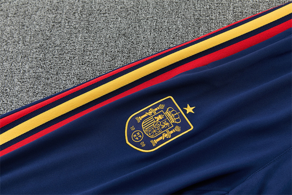 2026 FIFA World Cup Spain Half zip training suit set