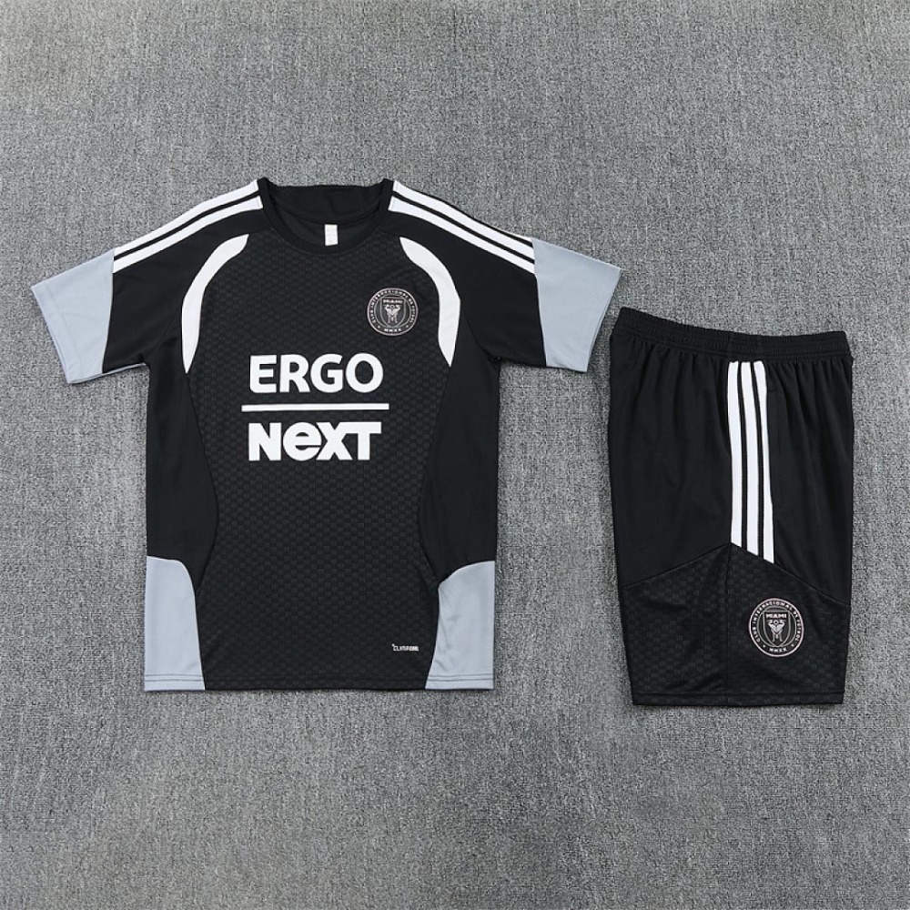 2627 Inter Miami CF Training clothes suit Short sleeve Fan version