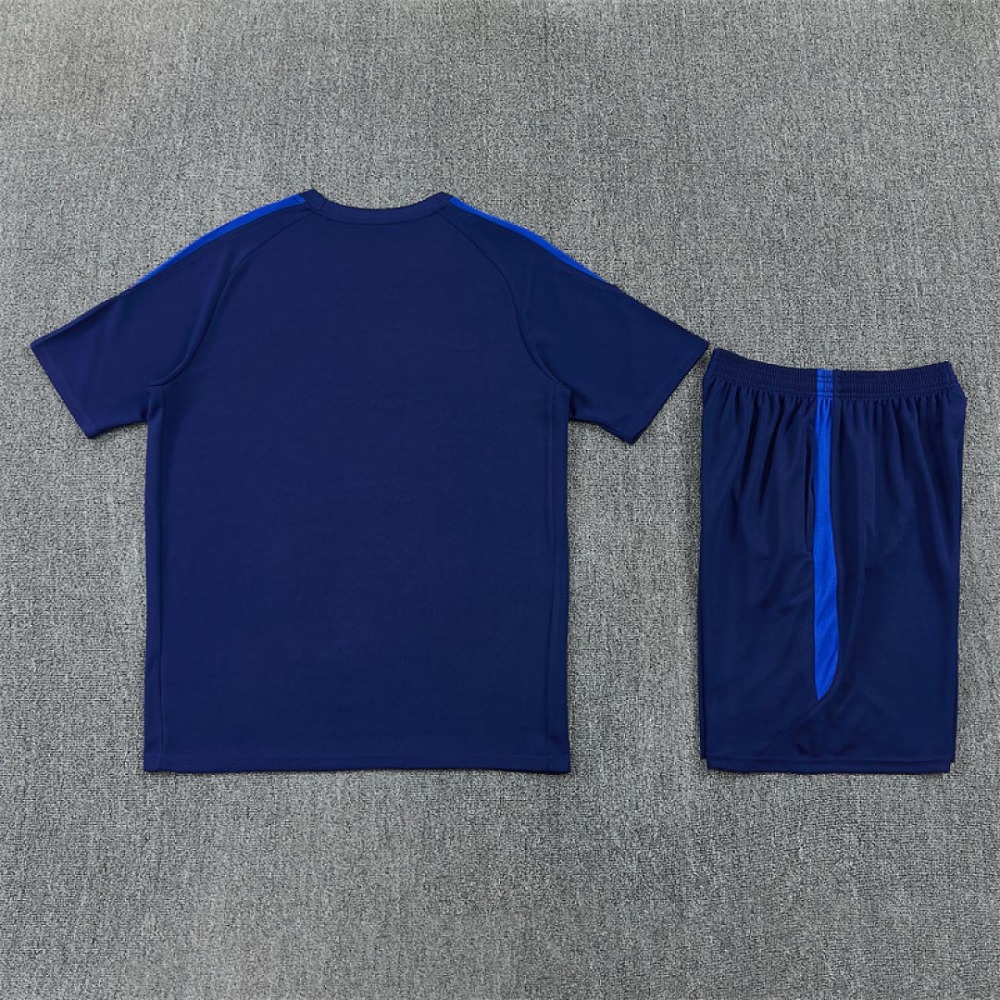 2627 F.C. Internazionale Milano Training clothes suit Short sleeve Fan version