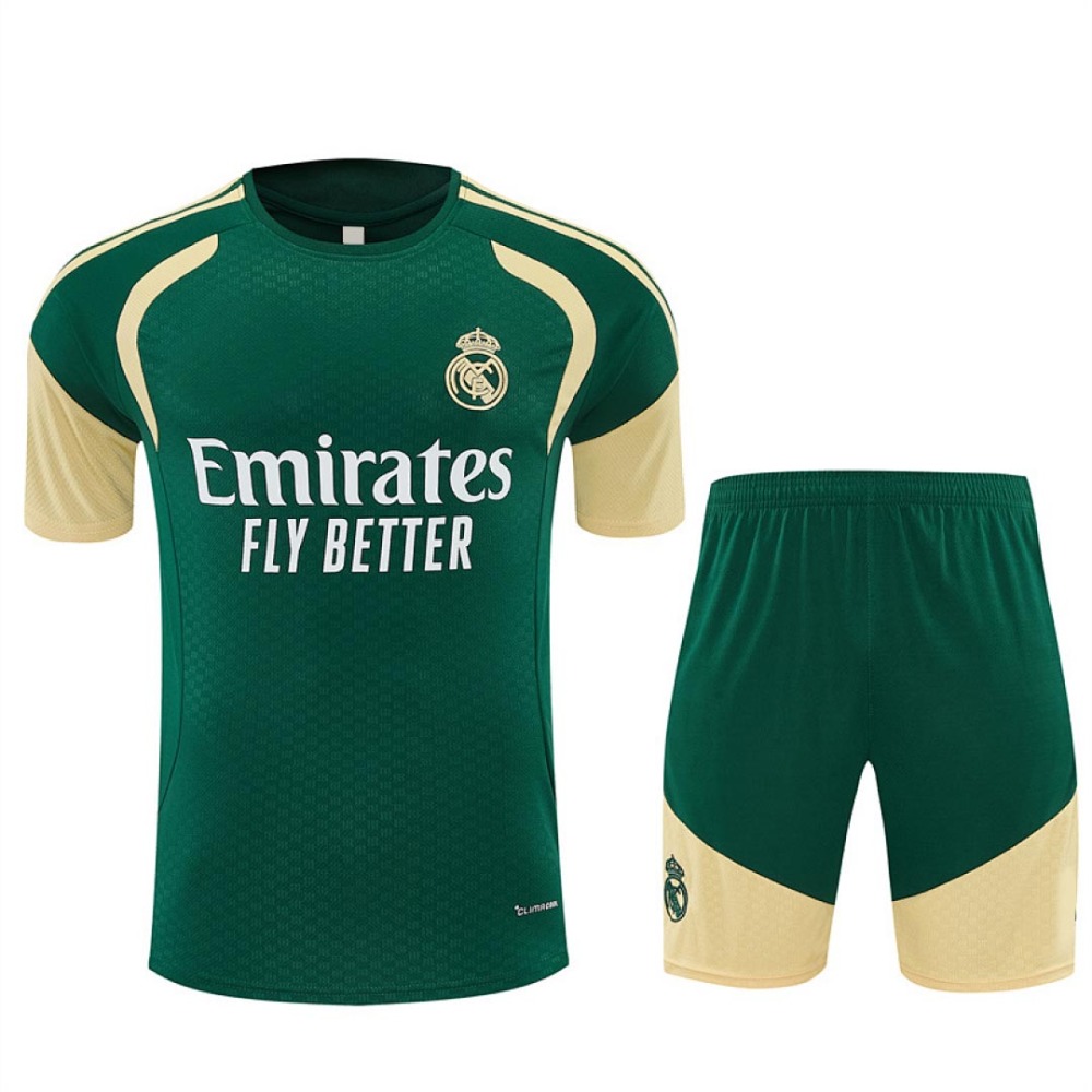 2627 Real Madrid CF Training clothes suit Short sleeve Fan version